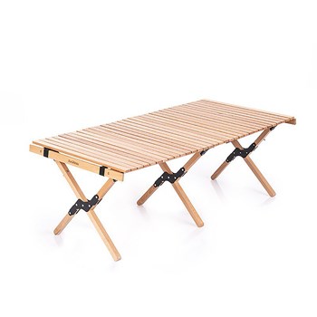 Bàn gỗ dã ngoại cuộn gọn Naturehike Wooden Folding Table NH19JJ009 - 9540