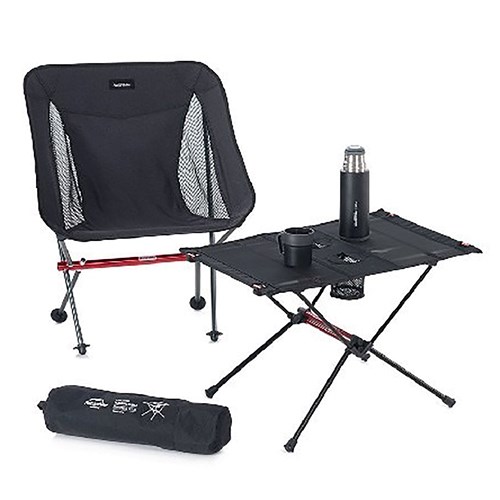 Bàn xếp dã ngoại mặt vải lưới siêu nhẹ Naturehike Lightweight Camping Folding Table NH19Z027-Z - 9534