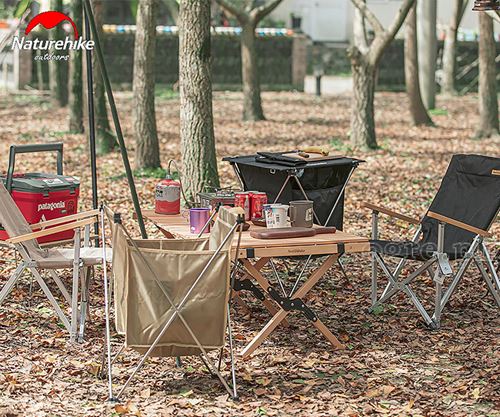 Bàn vải dã ngoại gấp gọn đựng đồ Naturehike Portable Folding Table NH19JJ084 - 9538