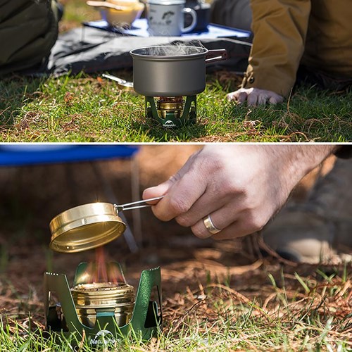 Bếp cồn dã ngoại mini Naturehike Mini Portable Alcohol Outdoor Burner NH18L001-T - 9681