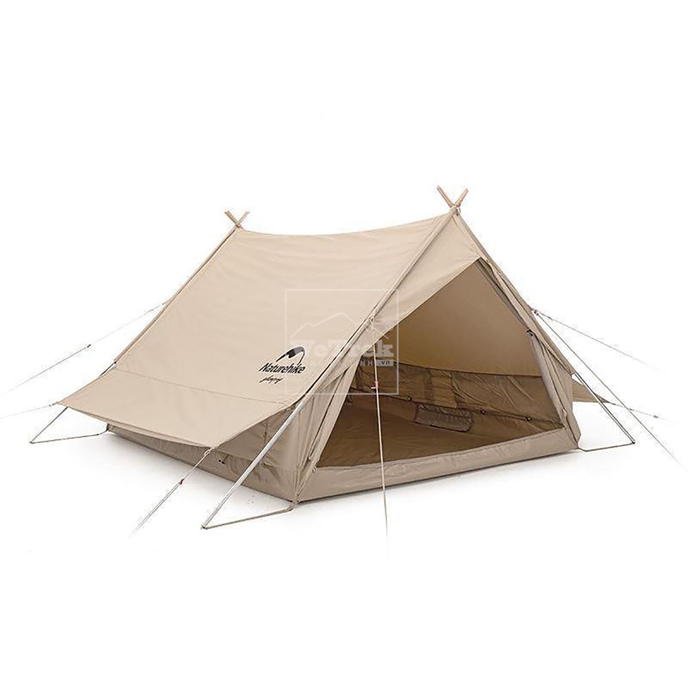 Lều Glamping 4 người Naturehike Roof Cotton NH20ZP011