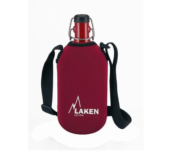 Bi đông nước Laken Canteens - Cuadrada 1 L. with  neoprene cover