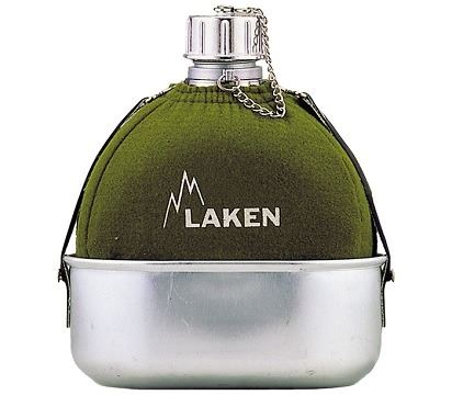 Bi đông nước Laken Canteens - Clasica 1L khaki with aluminium pot