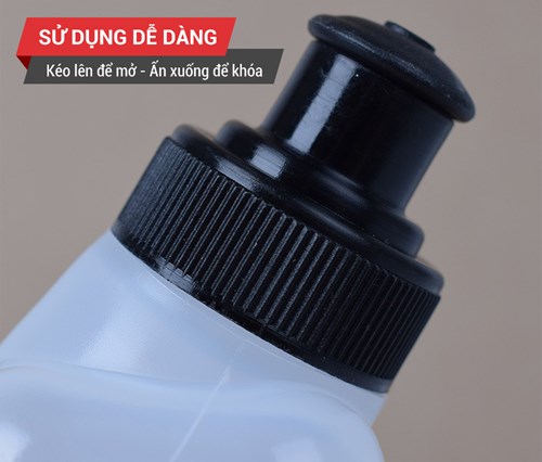 Bình nước chạy bộ 250ml Goodfit GF03RA