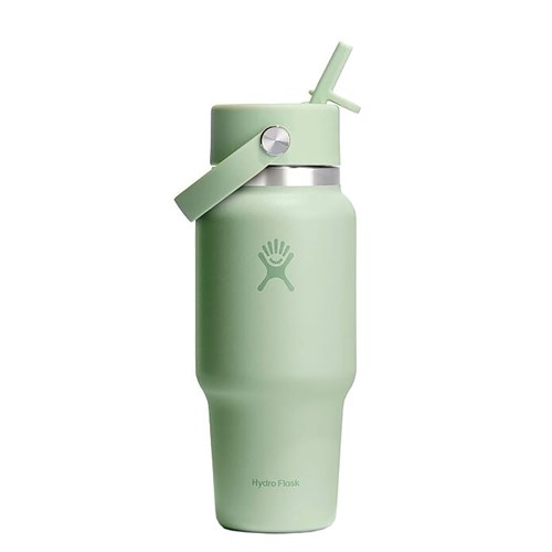 Bình nước giữ nhiệt 710ml Hydro Flask Wide Flex Straw Travel Cap 24 OZ WT24CFS