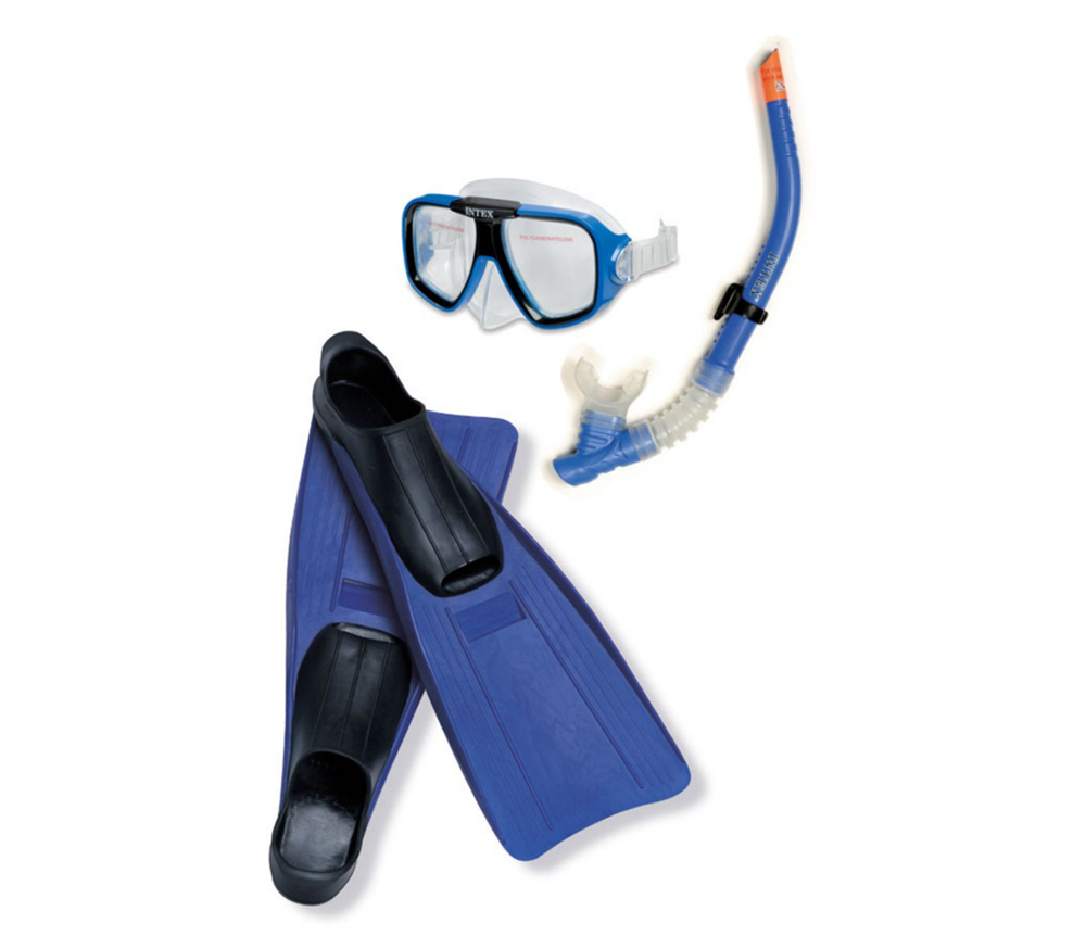 Bộ kính bơi chân vịt ống thở người lớn INTEX 55957