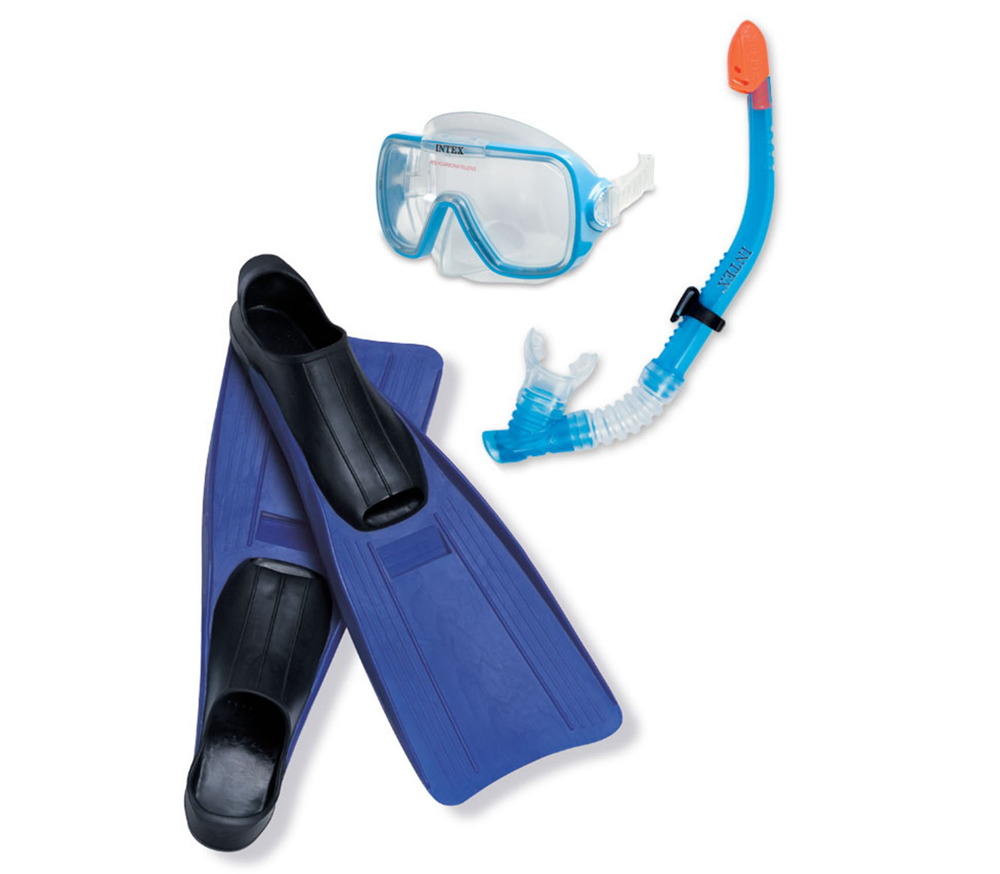 Bộ kính bơi chân vịt ống thở người lớn INTEX 55958