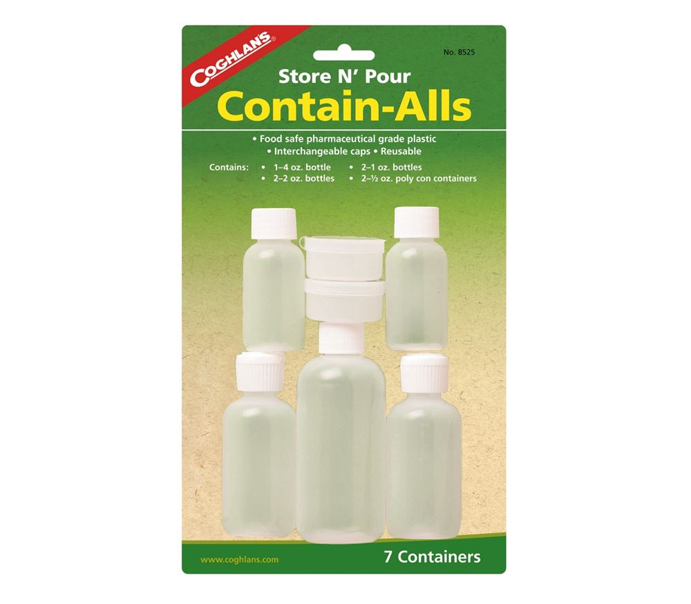 Bộ lọ đựng mini Coghlans Store N Pour Contain-Alls