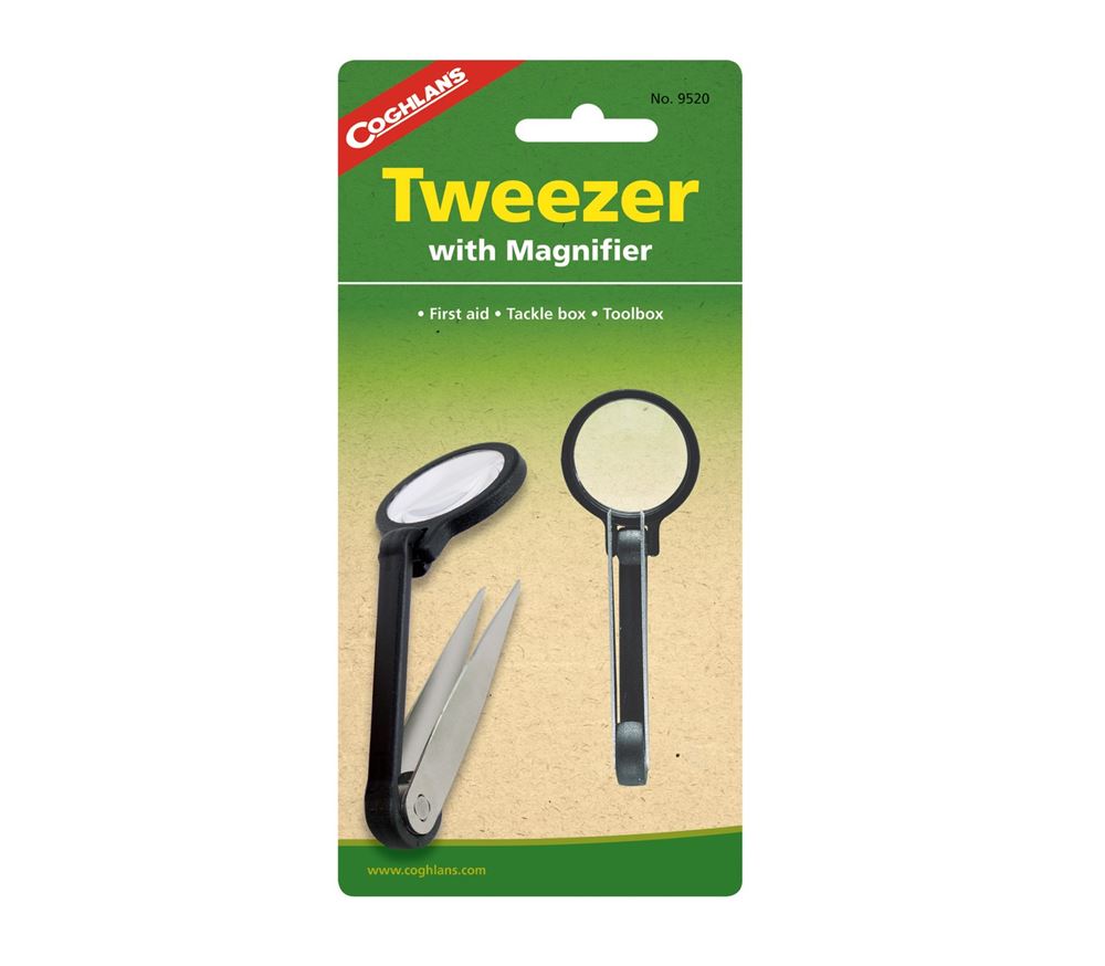 Bộ nhíp Coghlans Tweezer With Magnifier