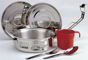 Bộ nồi dã ngoại Laken Stainless steel cooking set 16 cm