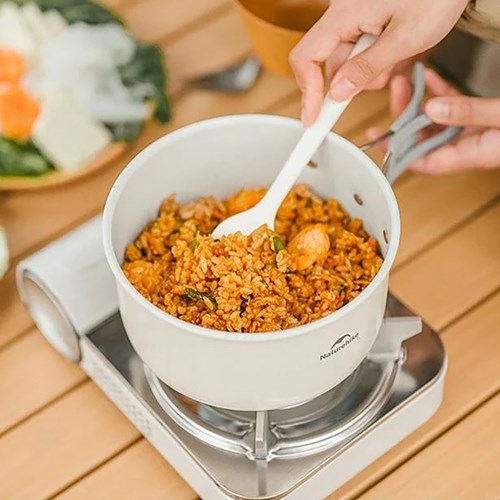 Bộ nồi dã ngoại tráng men Naturehike Enamel Camping Cookware Set CNK2450CF013