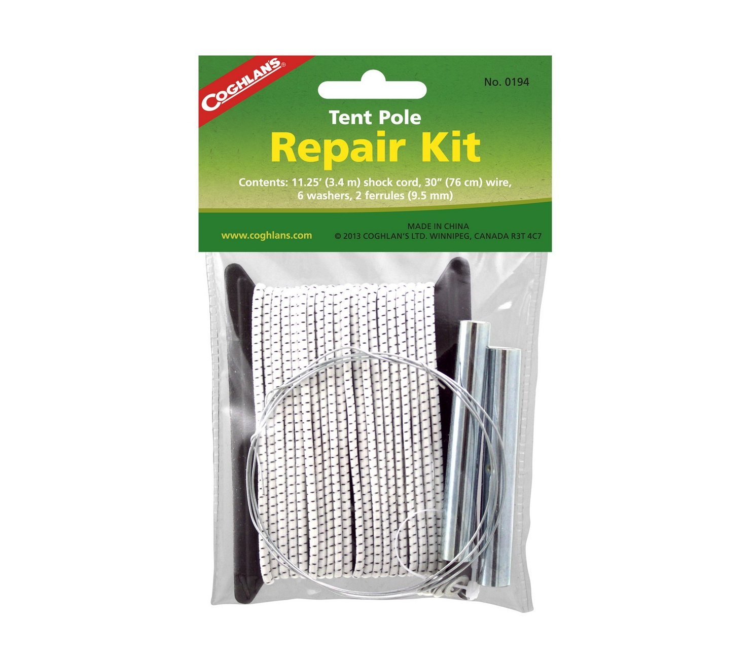 Bộ sửa dây gọng lều Coghlans Tent Pole Repair Kit