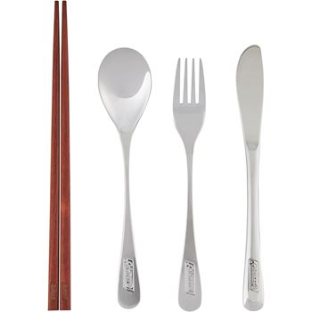 Bộ thìa dã ngoại Coleman Stainless Steel Cutlery Set 38933