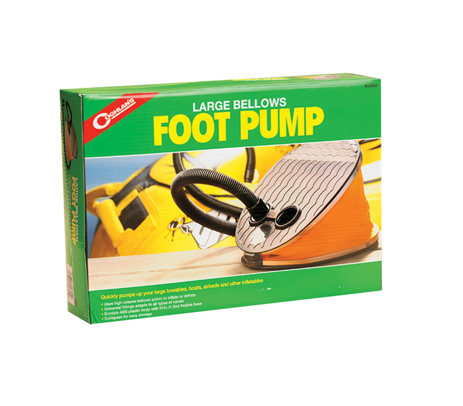 Bơm hơi Coghlans Large Belows Foot Pump