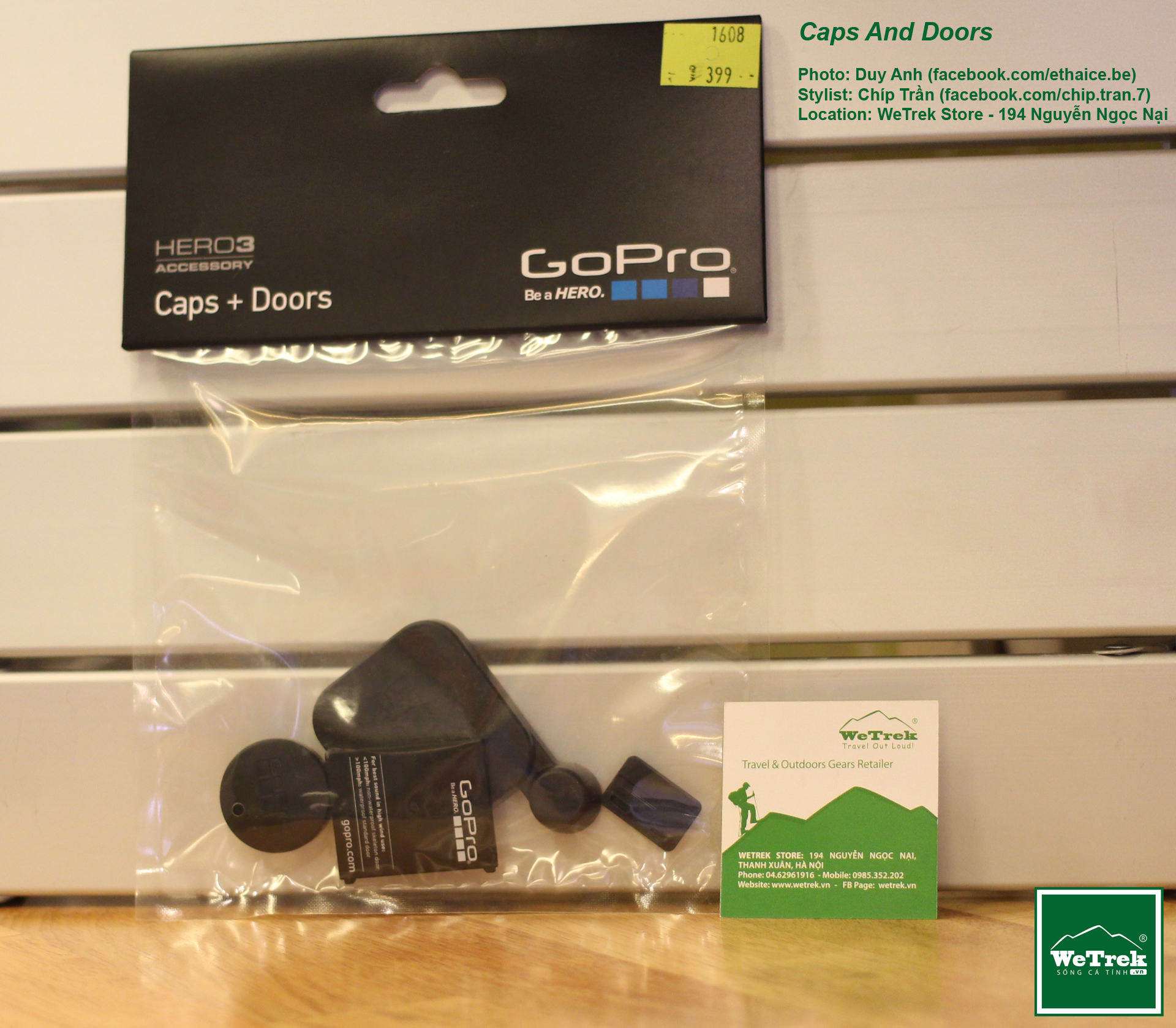 Bộ nắp bảo vệ máy quay GoPro Caps And Doors HERO3