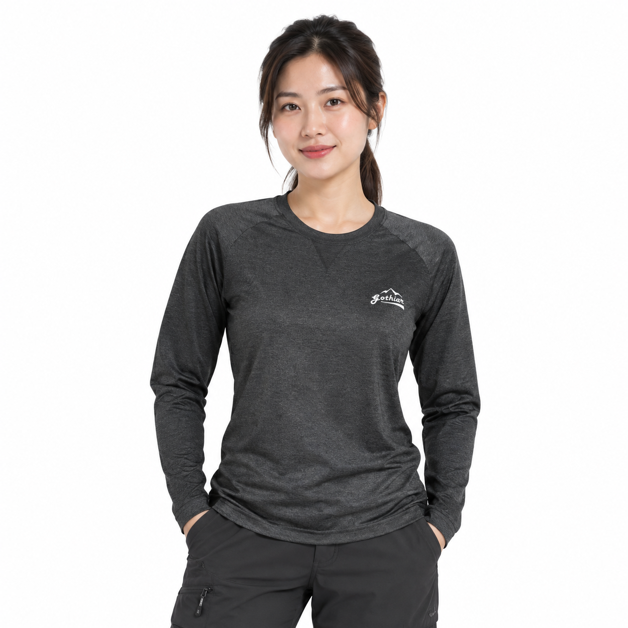 Áo thun dài tay nữ Gothiar Active