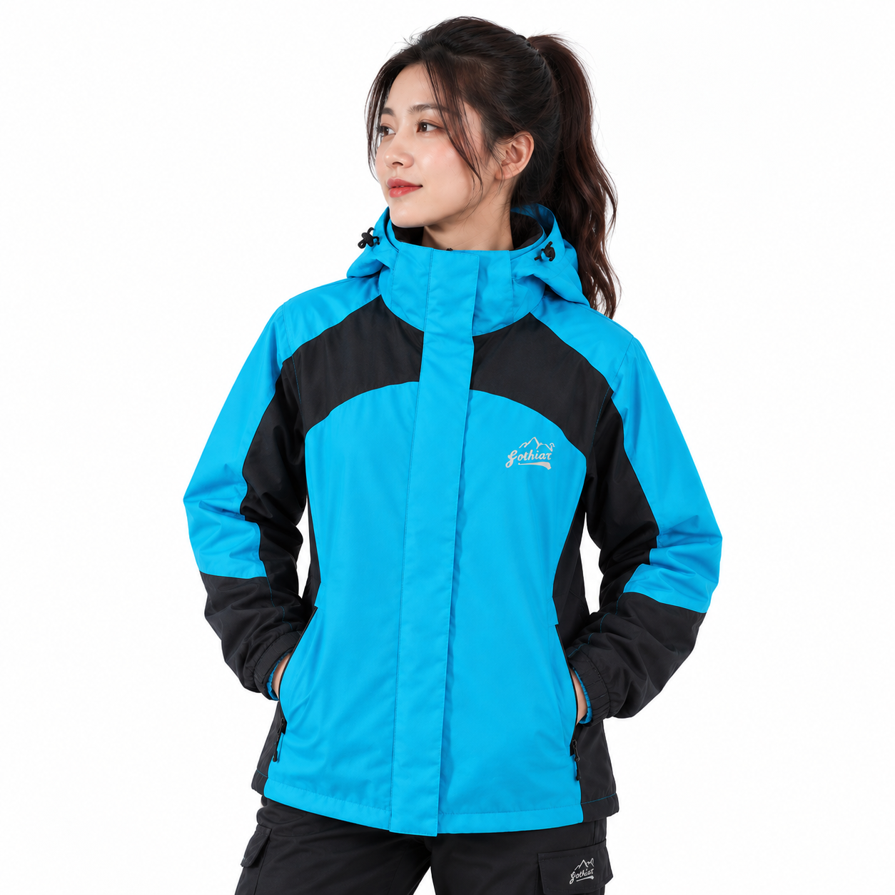 Áo khoác gió 2 lớp nữ Gothiar Windproof Jacket Popular