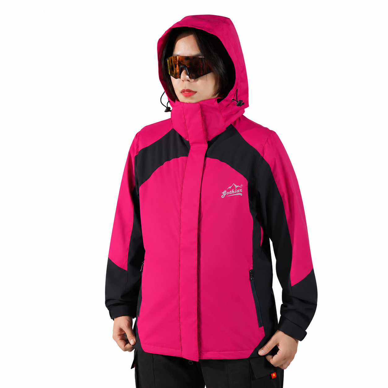 Áo khoác gió 2 lớp nữ Gothiar Windproof Jacket Powerful