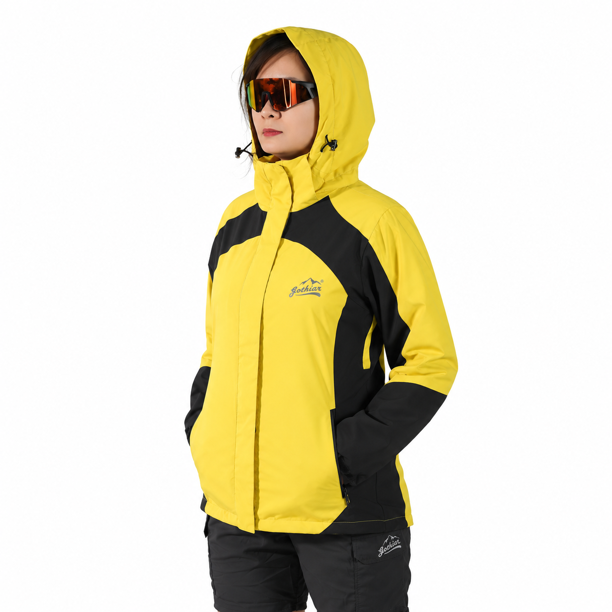 Áo khoác gió 2 lớp nữ Gothiar Windproof Jacket Happiness