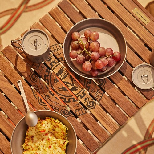 Đĩa cắm trại titanium Naturehike Glamping NH21CJ015