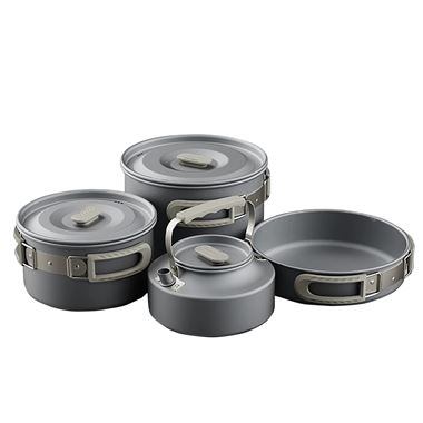 Bộ nồi dã ngoại Naturehike Aluminum Camping Pot CNK2450CF010