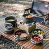 Bộ nồi dã ngoại Naturehike Aluminum Camping Pot CNK2450CF010