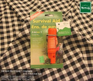 Còi sinh tồn 5 trong 1 Coghlans 5 in 1 Survival Aid