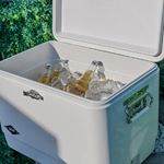 Thùng đá giữ nhiệt thép không gỉ 51L Coleman 54Qt White Belted Cooler 2207174