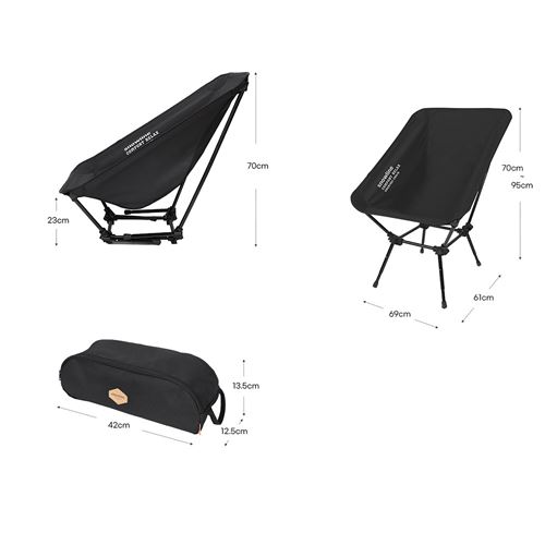 Ghế cắm trại gấp gọn Snowline Comfort Relax Chair SNG5ULC002