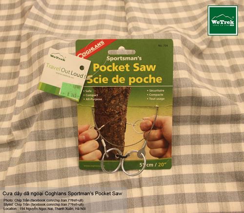 Cưa dây dã ngoại Coghlans Sportmans Pocket Saw