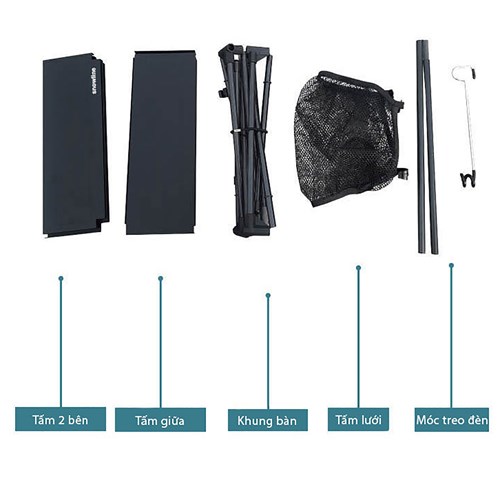 Bàn dã ngoại carbon L5 Snowline Cube carbon Table L5 EXD5UTA003