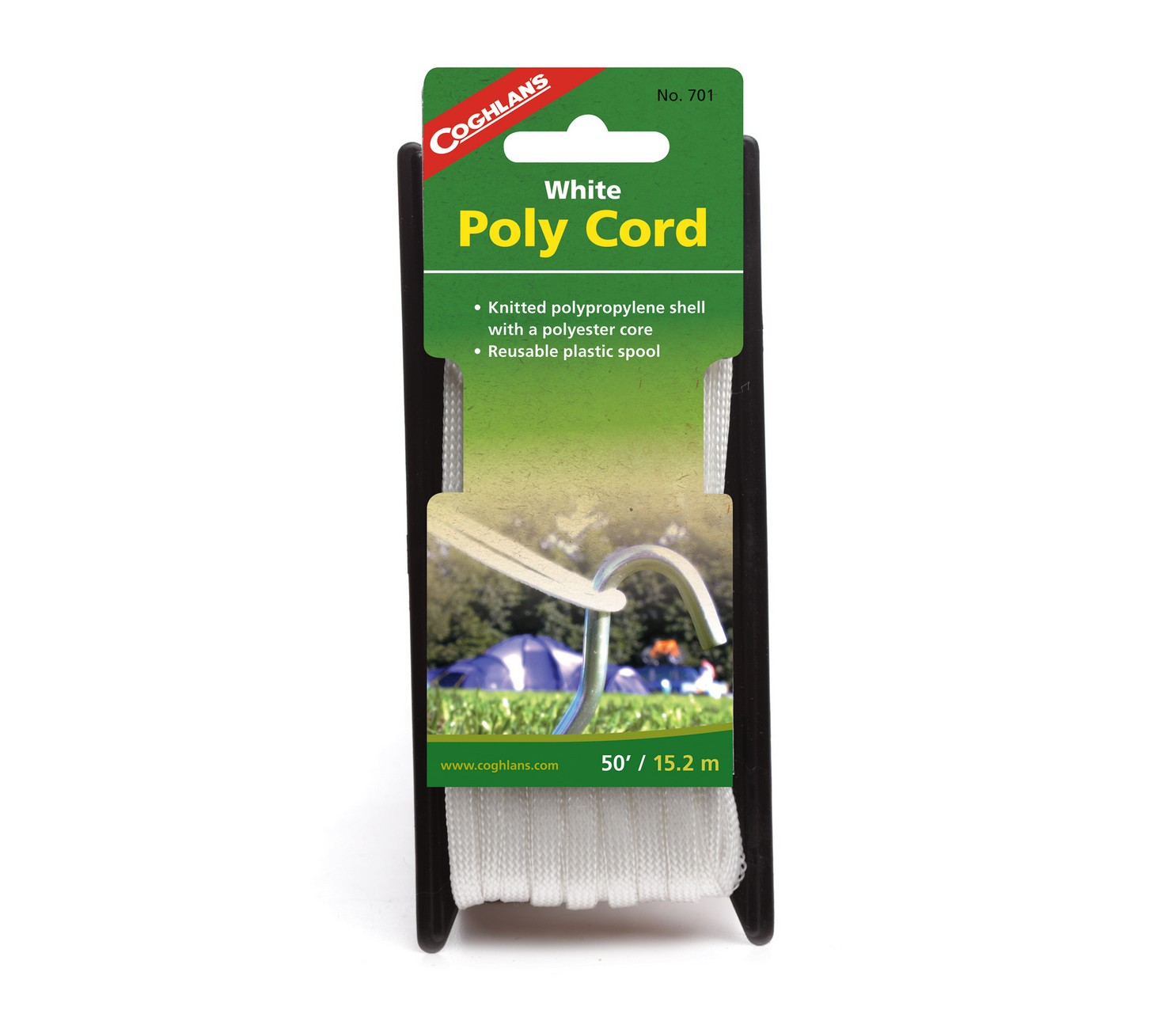 Dây dù Coghlans Poly Cord 50 - White