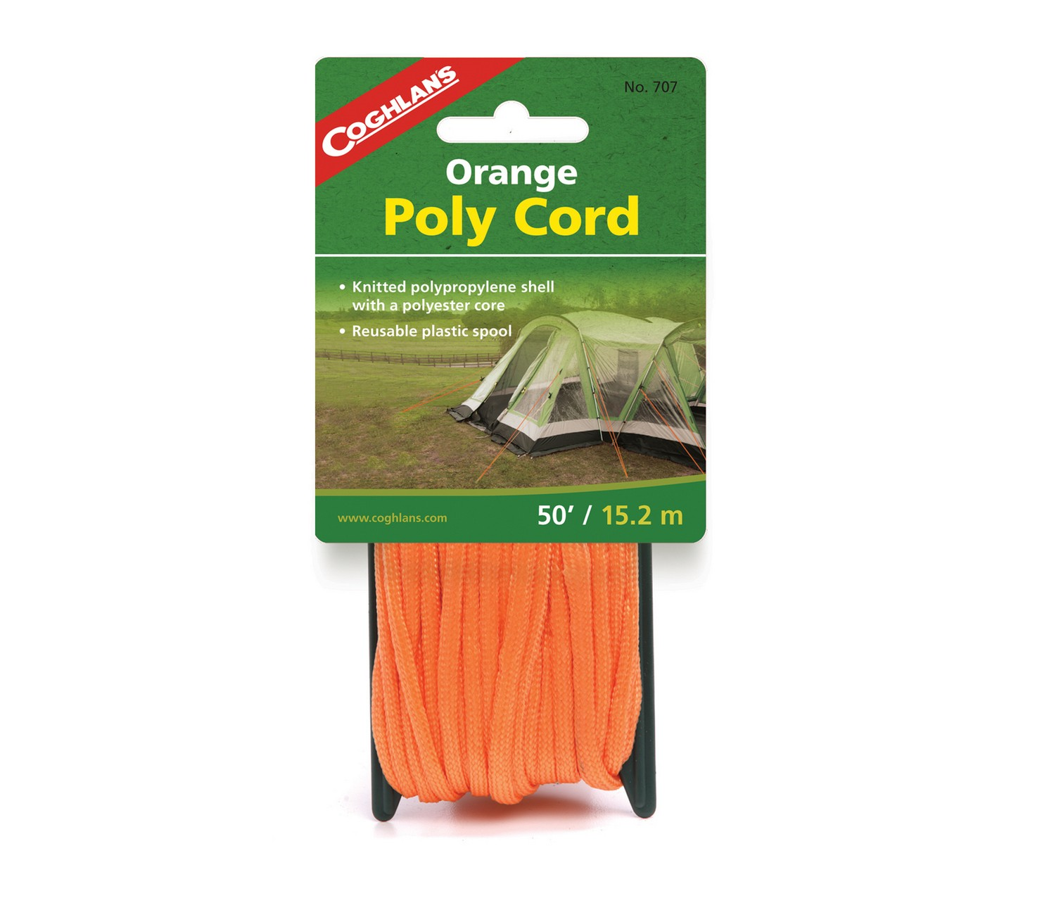 Dây dù Coghlans Poly Cord 50 - Orange