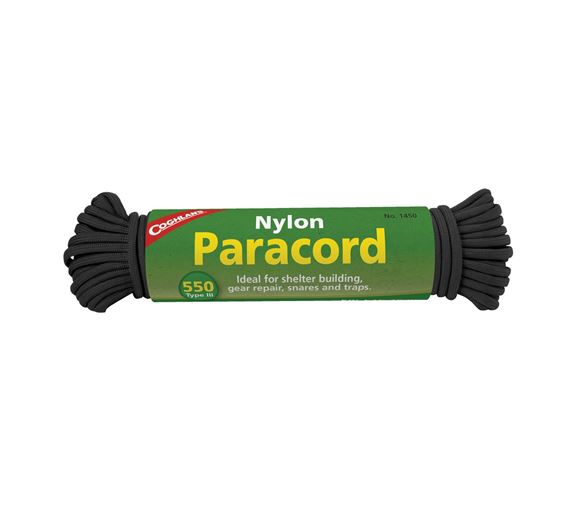 Dây Paracord Coghlans 50 - Black