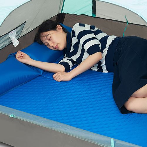 Đệm đôi tự bơm hơi Naturehike Double Pillow Automatic Inflatable Mat NH18Q010-D