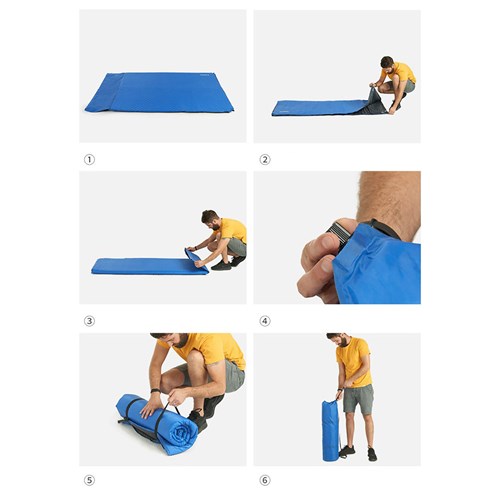 Đệm đôi tự bơm hơi Naturehike Double Pillow Automatic Inflatable Mat NH18Q010-D