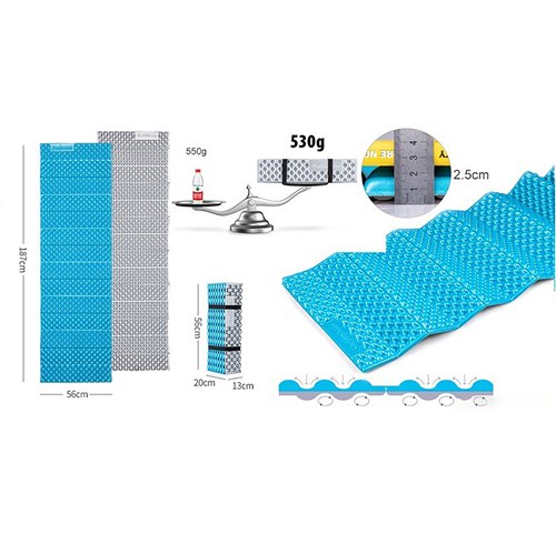 Đệm xốp gấp gọn Naturehike Folding Egg Mat NH20FCD07