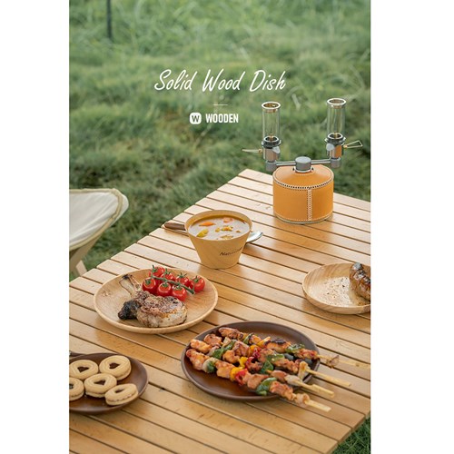 Đĩa gỗ dã ngoại Naturehike Solid Wood NH20CJ013