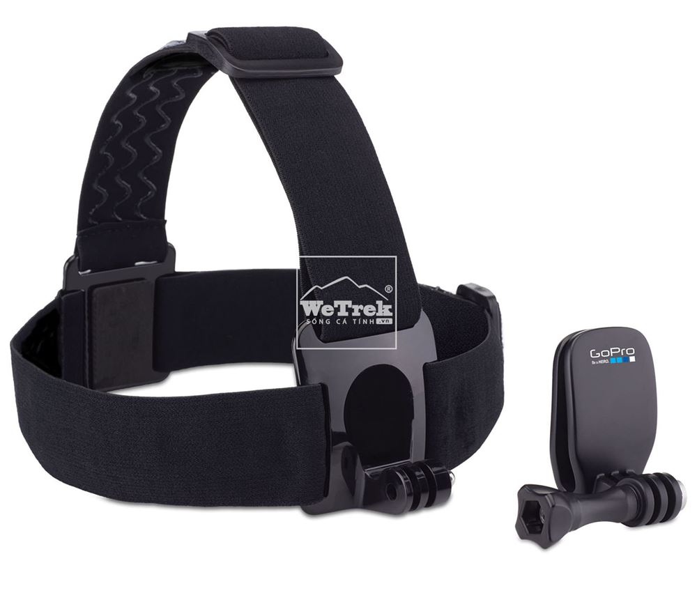 Dây đeo trán máy quay GoPro Head Strap + QuickClip - 1632 [CHO THUÊ]