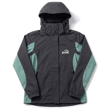 Áo khoác gió dã ngoại Gothiar Windshell Jacket 2 Lớp Đen Khói - Xanh mint