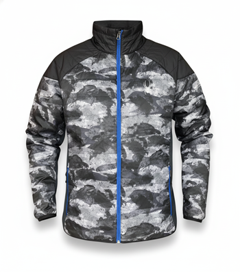 Áo khoác gió 3 lớp SPD without caps - Rằn ri đen - 8338