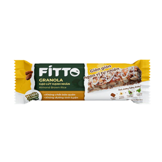 Thanh năng lượng protein FITTO gạo lứt