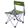 Ghế xếp có tựa lưng Naturehike Portable Folding Chair NH16J001-J - 9524 - xanh lá