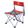 Ghế xếp có tựa lưng Naturehike Portable Folding Chair NH16J001-J - 9524 - đỏ