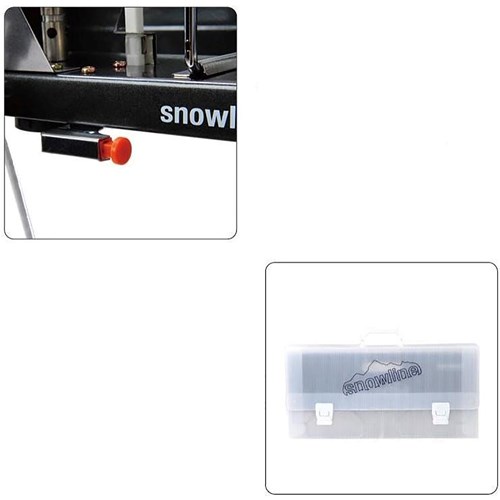 Bếp gas đôi cắm trại Snowline Slim Two Burner SN45UGG007