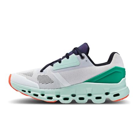 Giày chạy bộ nữ ON Cloudstratus Running Shoes Undyed White