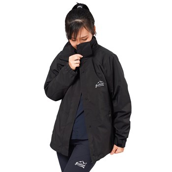 Áo khoác gió 2 lớp nữ Gothiar 2L jacket - Đen 8977