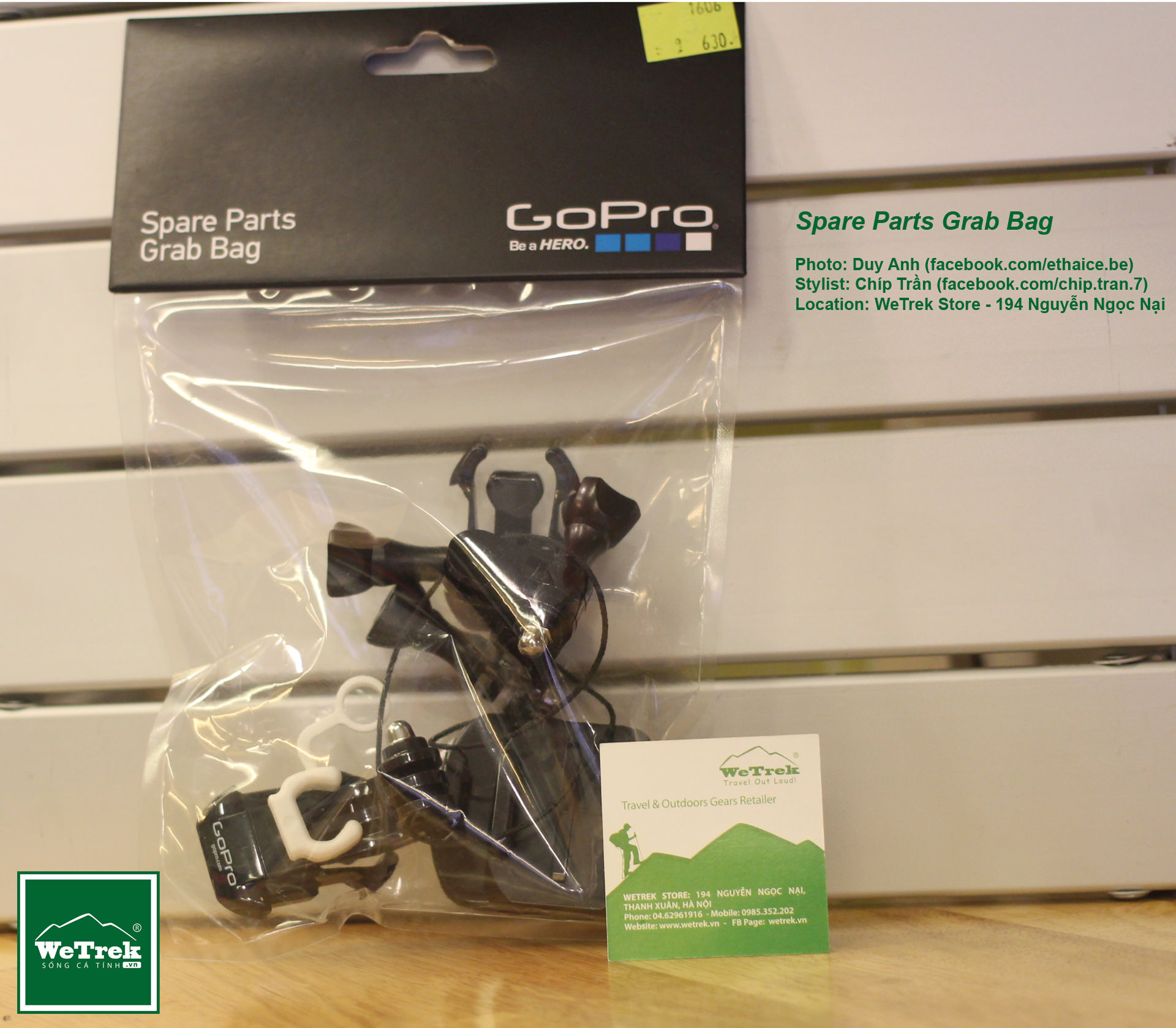 Túi phụ kiện GoPro Replacement Parts