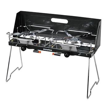 Bếp gas đôi cắm trại Snowline Slim Two Burner SN45UGG007