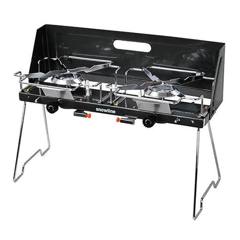 Bếp gas đôi cắm trại Snowline Slim Two Burner SN45UGG007